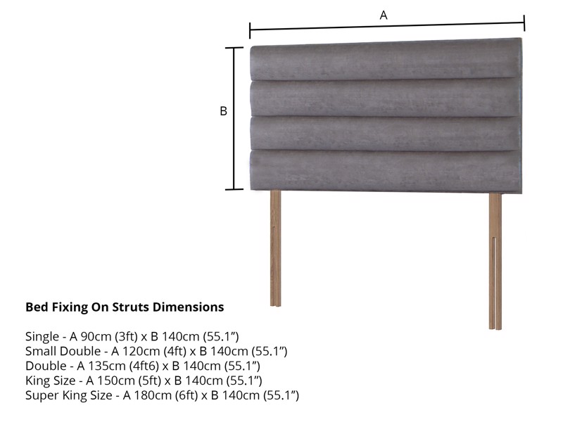 Millbrook Venus Small Single Headboard4