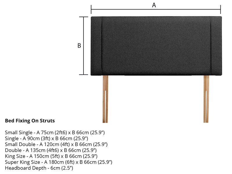 Highgrove Beds Halton Super King Size Headboard6