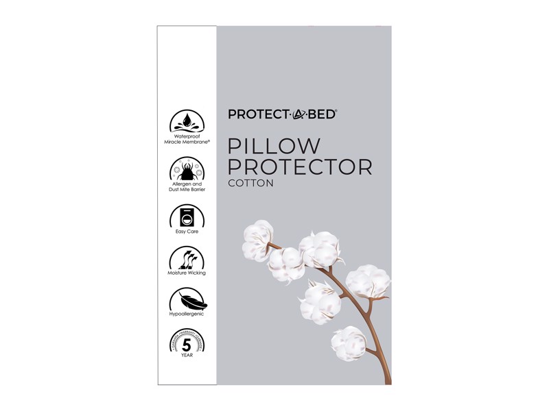 Protect A Bed Cotton Pair Pillow Protector1