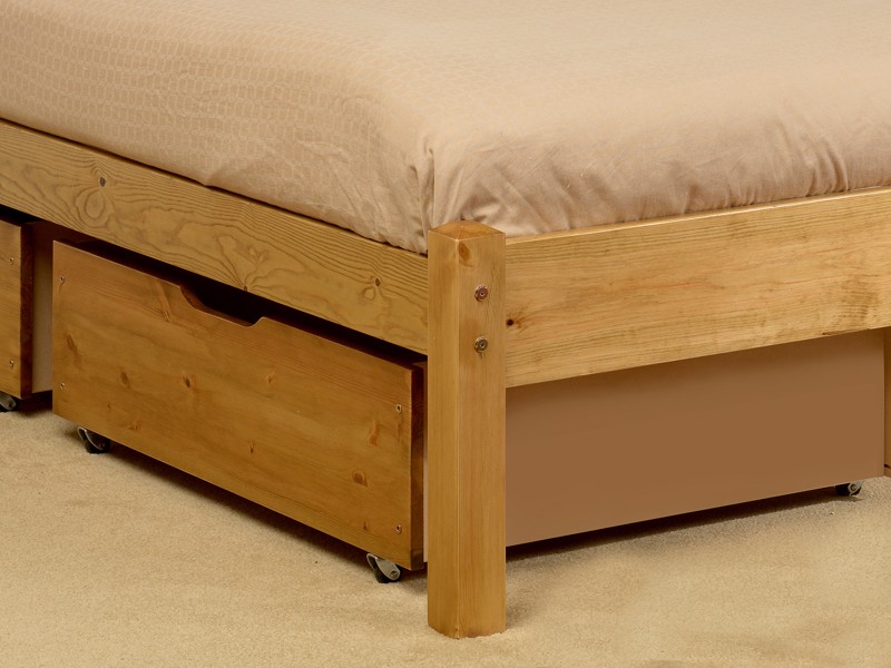 Friendship Mill Vegas Pine Wooden Small Single Bed Frame3