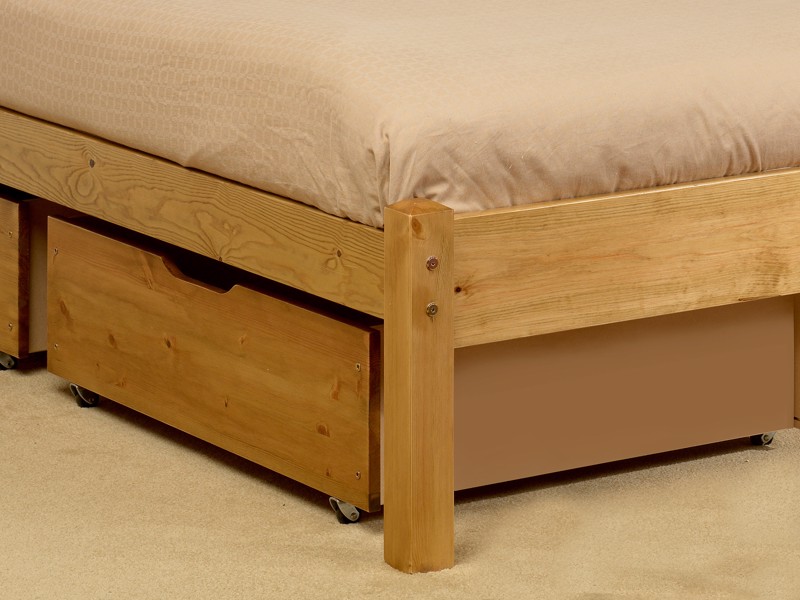 Friendship Mill Vegas Pine Wooden Small Double Bed Frame3