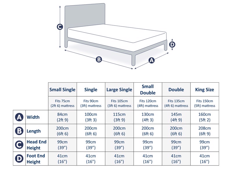 Friendship Mill Vegas Pine Wooden Small Double Bed Frame4