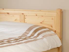 Friendship Mill Coniston Pine Low End Wooden Bed Frame2