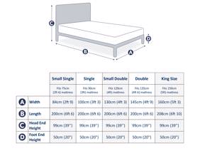 Friendship Mill Orlando Pine Low End Wooden Bed Frame4