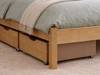 Friendship Mill Shaker Pine Low Footend Wooden Bed Frame3