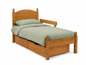 Friendship Mill Teddy Pine Wooden Kids Bed3