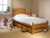 Friendship Mill Teddy Pine Wooden Single Childrens Bed1