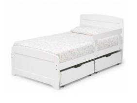 Friendship Mill Rainbow White Wooden Kids Bed3