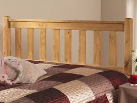 Friendship Mill Shaker Pine Double Headboard1