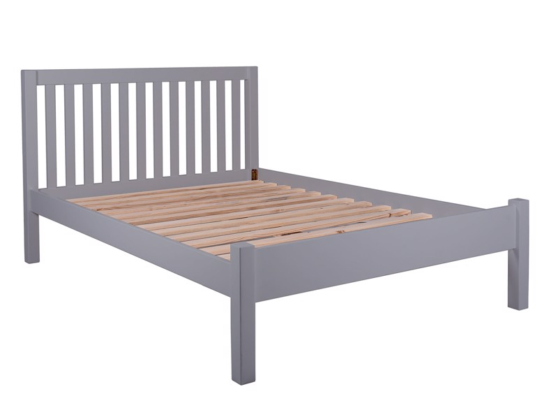 Land Of Beds Rio Grey Wooden Single Bed Frame3