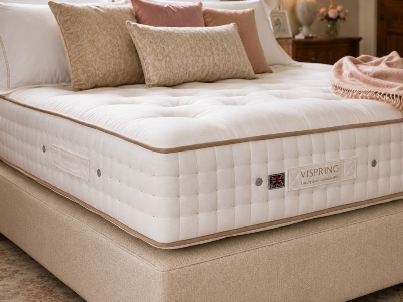Vispring Tiara Superb Super King Size Zip & Link Divan Bed3