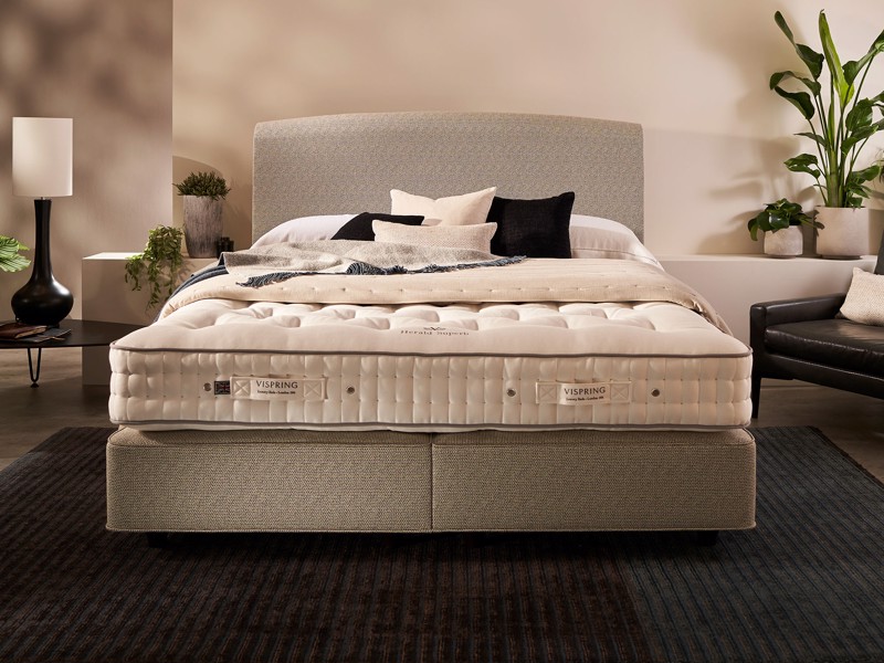 Vispring Herald Superb Double Divan Bed1