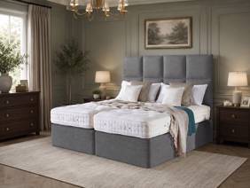 Vispring Devonshire Super King Size Zip & Link Divan Bed1