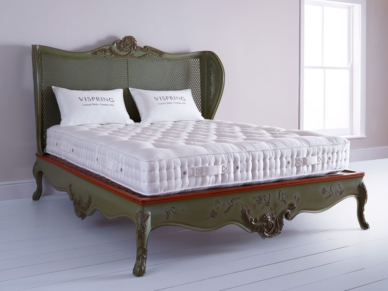 Vispring Bedstead Traditional King Size Zip & Link Mattress2