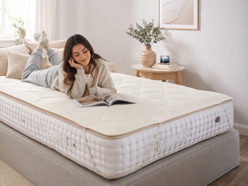 Vispring Quilted Mattress Protector2