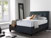 Land Of Beds Kennedy Slate Fabric Ottoman Bed1