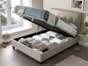 Land Of Beds Jefferson Oatmeal Fabric Ottoman Bed3