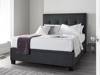 Land Of Beds Jefferson Slate Fabric Super King Size Ottoman Bed1