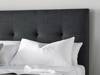 Land Of Beds Jefferson Slate Fabric Super King Size Ottoman Bed2