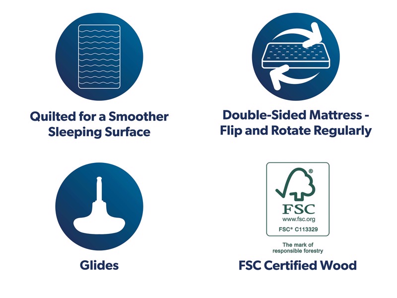 Silentnight Sunglow Natural Divan Bed6