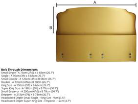 Vispring Eccleston Super King Size Headboard6