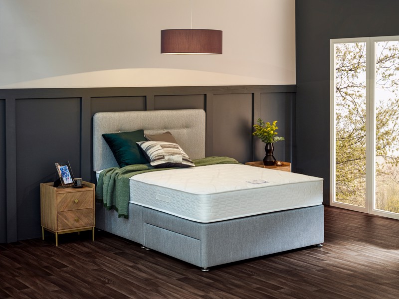 Relyon Dreamworld Radiance Comfort 1000 Double Divan Bed1
