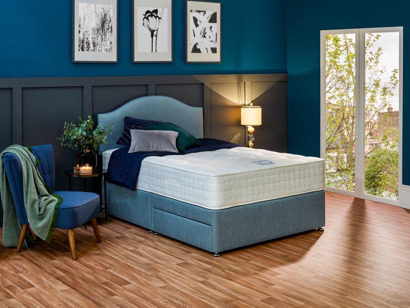 Relyon Dreamworld Pure Natural 1400 Super King Size Divan Bed1