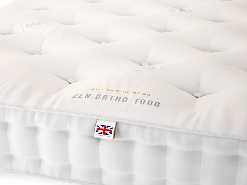 Millbrook Zen Ortho King Size Divan Bed2