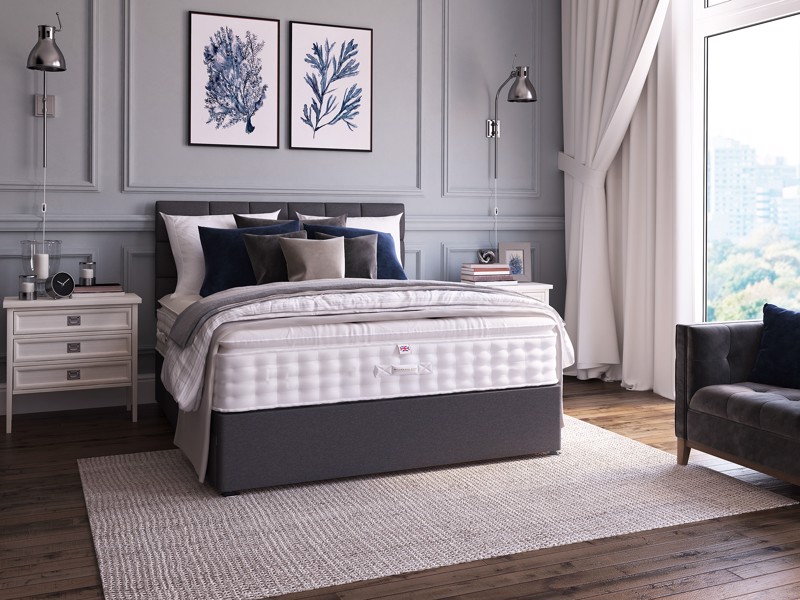 Millbrook Zen Luxury Pillowtop King Size Divan Bed1
