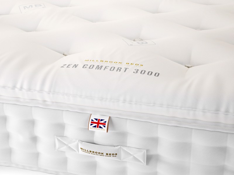 Millbrook Zen Luxury Pillowtop Single Divan Bed2