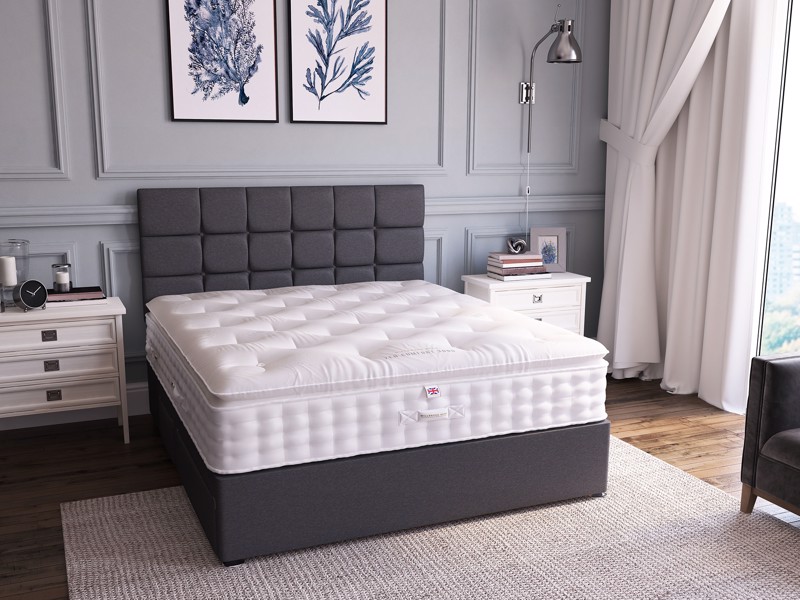 Millbrook Zen Luxury Pillowtop Double Divan Bed3