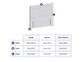 Silentnight Falcon Headboard5