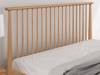 Land Of Beds Penrith Oak Wooden Double Bed Frame2