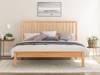 Land Of Beds Gosford Oak Wooden Bed Frame4