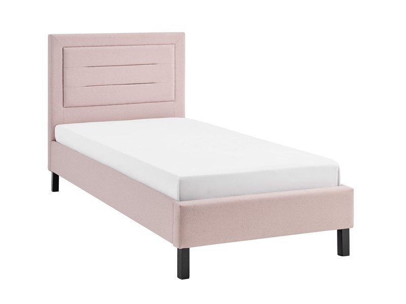 Land Of Beds Danbury Pink Fabric Childrens Bed5