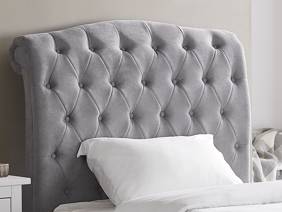 Land Of Beds Bridgerton Light Grey Fabric Ottoman Bed3