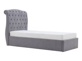 Land Of Beds Bridgerton Light Grey Fabric Ottoman Bed4