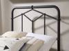 Land Of Beds Stanley Black Metal Double Bed Frame2