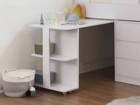 Land Of Beds Devonport White Wooden Mid Sleeper Kids Bed3