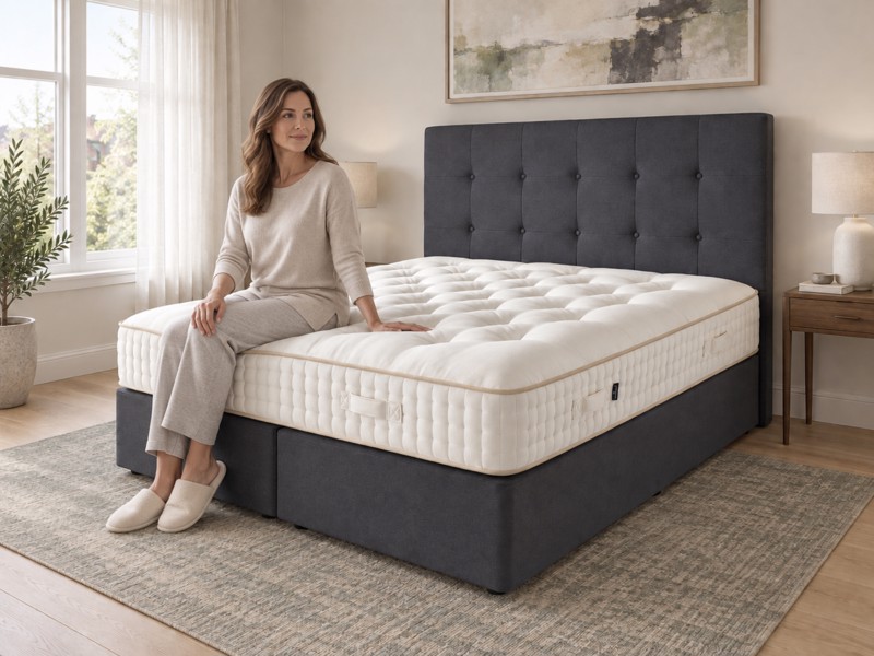 Harrison Spinks Topaz Deluxe Double Divan Bed4