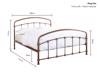 Land Of Beds Perth Shining Rose Metal Bed Frame8