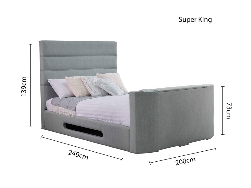 Sweet Dreams Mazarine King Size Adjustable Bed6