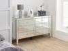 Land Of Beds Vesta Mirrored 6 Drawer Chest of Drawers2