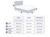 Land Of Beds Kennedy Marbella Grey Fabric Super King Size Ottoman Bed5