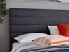 Land Of Beds Harding Slate Fabric Super King Size Ottoman Bed2