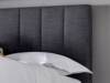 Land Of Beds Carter Slate Fabric Super King Size Ottoman Bed2