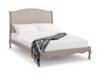 Land Of Beds Camille Beige Wooden Double Bed Frame2