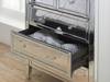 Land Of Beds Vesta Mirrored 3 and 2 Drawer Chest of Drawers3