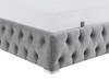 Land Of Beds Mayfair Silver Fabric Ottoman Bed6