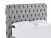Land Of Beds Mayfair Silver Fabric Double Ottoman Bed7